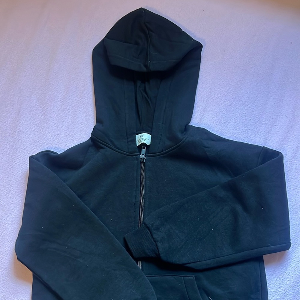 Black hoodie